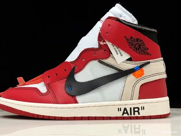 The Chicago Off-White 1 Ten Jordan Retro Air AA3834-101 0703